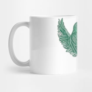 Enchanted Love Birds Illustration No. 665 Mug